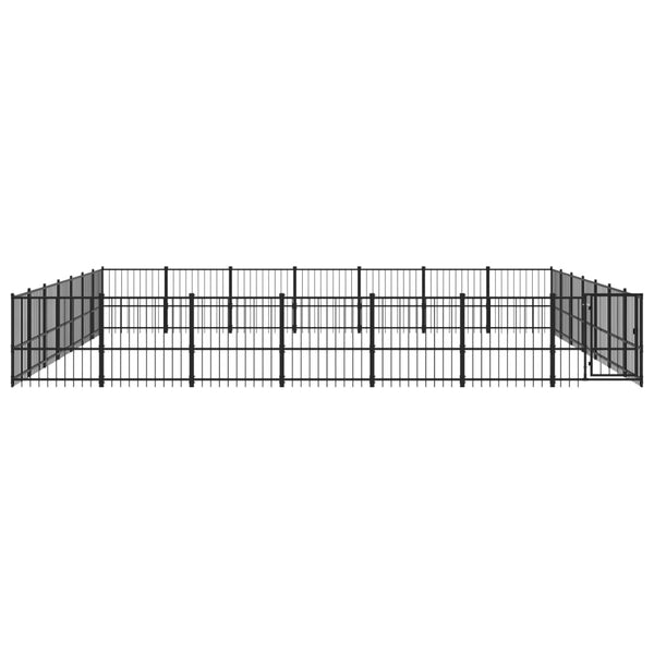 Koiran Ulkohäkki Teräs 46,1 M²