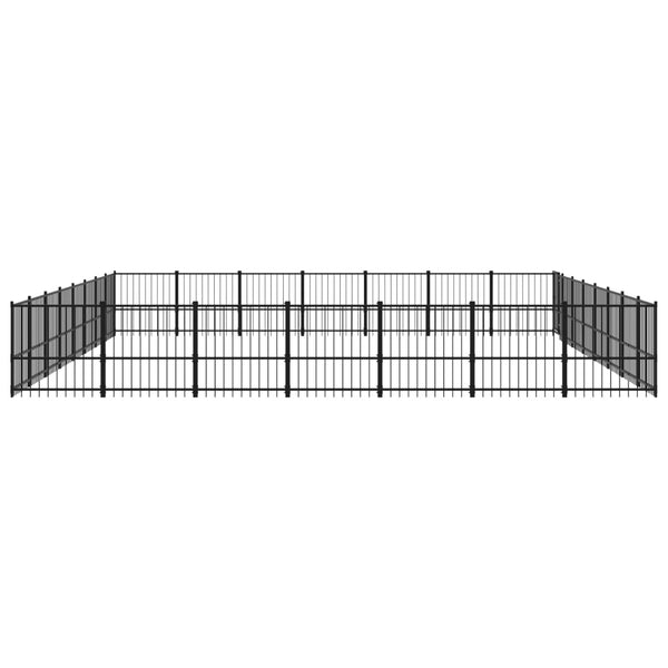 Koiran Ulkohäkki Teräs 52,69 M²