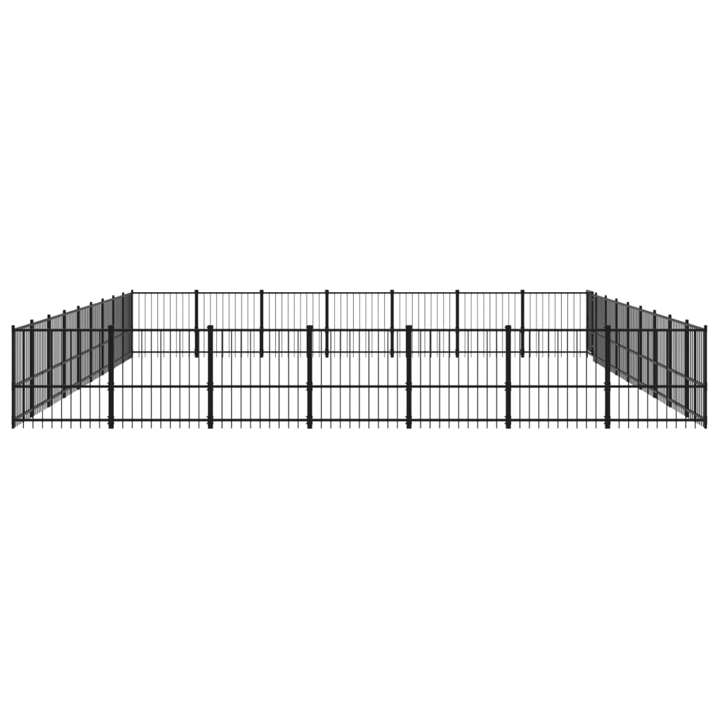 Koiran Ulkohäkki Teräs 59,28 M²