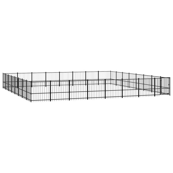 Koiran Ulkohäkki Teräs 60,22 M²