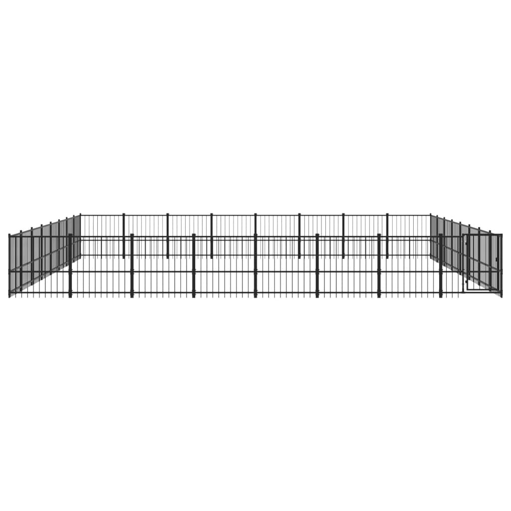 Koiran Ulkohäkki Teräs 60,22 M²