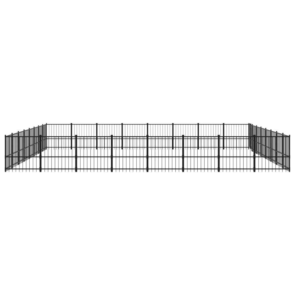 Koiran Ulkohäkki Teräs 60,22 M²