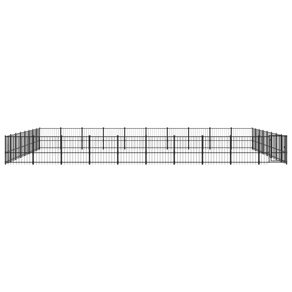 Koiran Ulkohäkki Teräs 75,27 M²