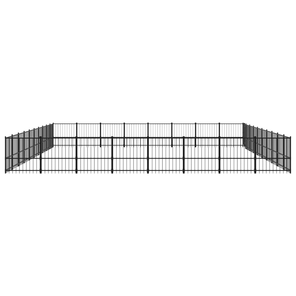 Koiran Ulkohäkki Teräs 75,27 M²