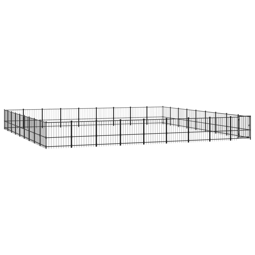 Koiran Ulkohäkki Teräs 76,21 M²