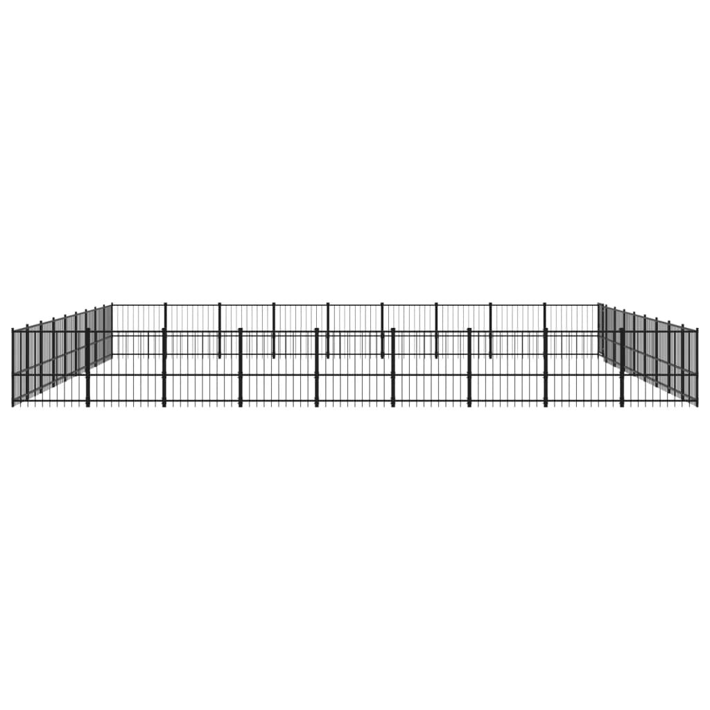 Koiran Ulkohäkki Teräs 76,21 M²