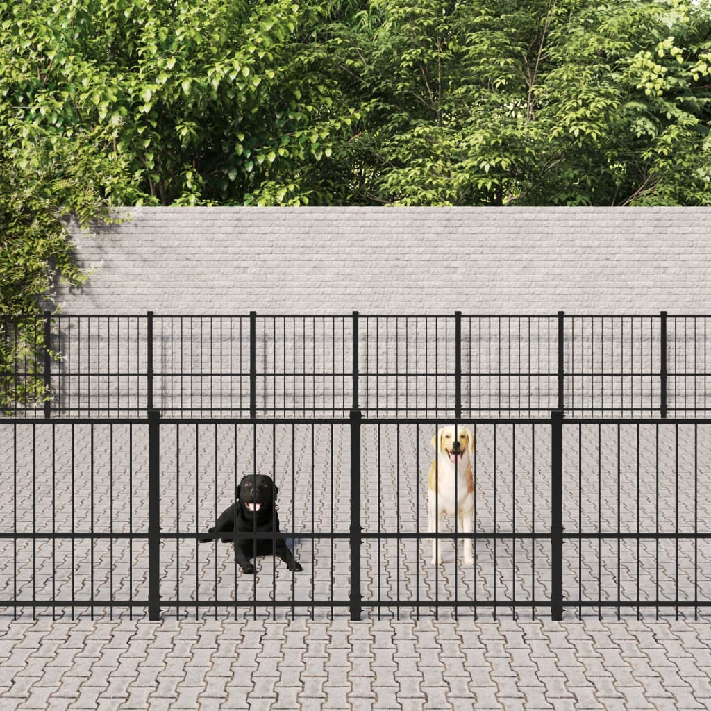 Koiran Ulkohäkki Teräs 84,68 M²