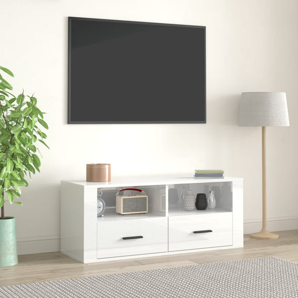 Tv-Taso 100X35X40 Cm Tekninen Puu