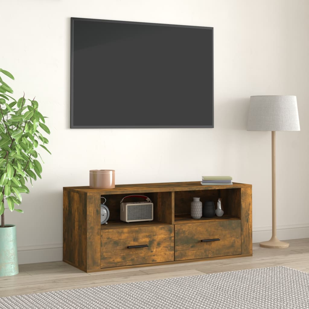 Tv-Taso 100X35X40 Cm Tekninen Puu
