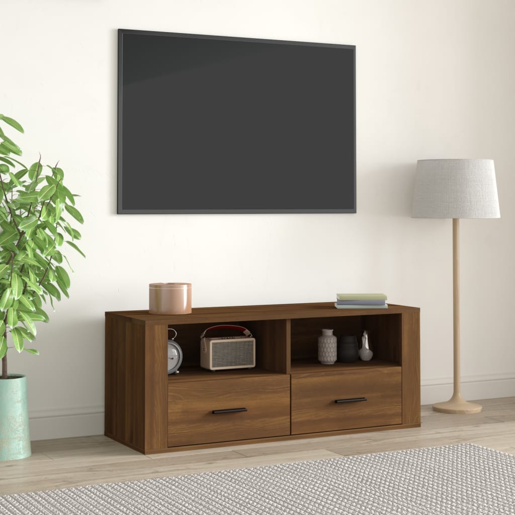 Tv-Taso 100X35X40 Cm Tekninen Puu
