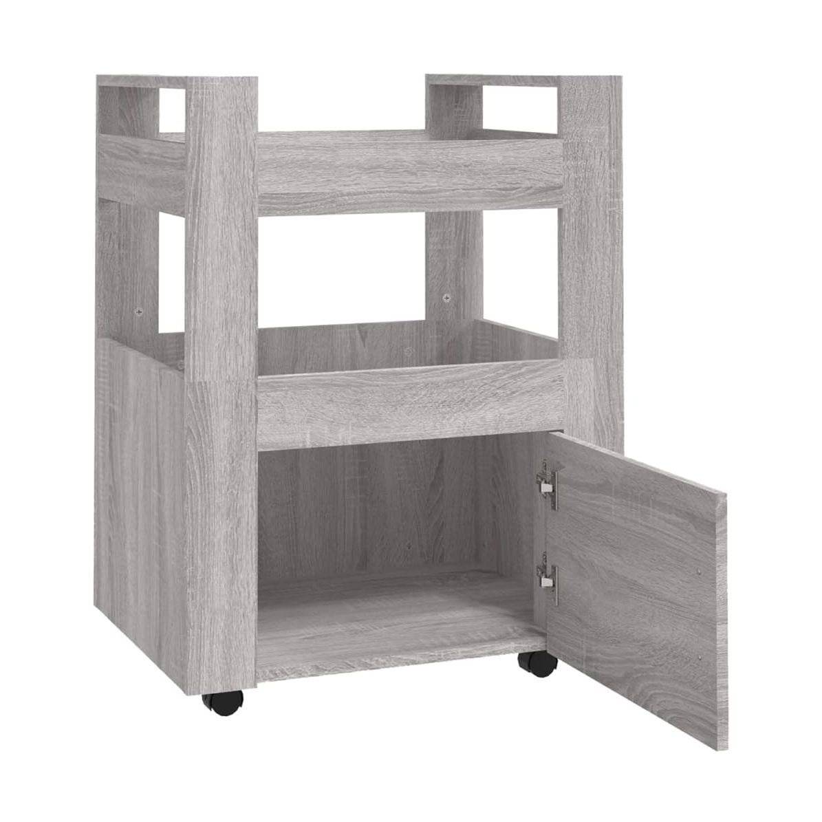 Keittiövaunu 60X45X80 Cm Tekninen Puu