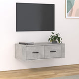 Seinä Tv-Taso 80X36X25 Cm Tekninen Puu