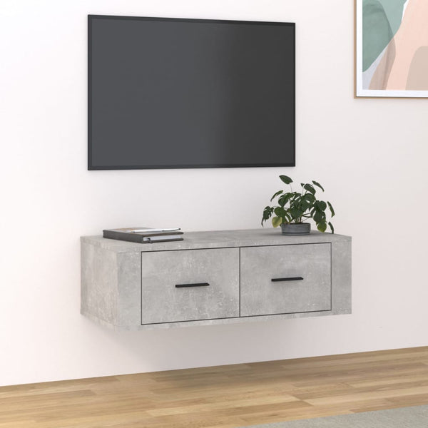 Seinä Tv-Taso 80X36X25 Cm Tekninen Puu