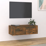 Seinä Tv-Taso 80X36X25 Cm Tekninen Puu