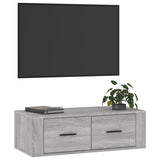 Seinä Tv-Taso 80X36X25 Cm Tekninen Puu