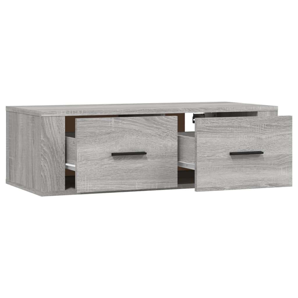 Seinä Tv-Taso 80X36X25 Cm Tekninen Puu