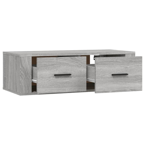 Seinä Tv-Taso 80X36X25 Cm Tekninen Puu