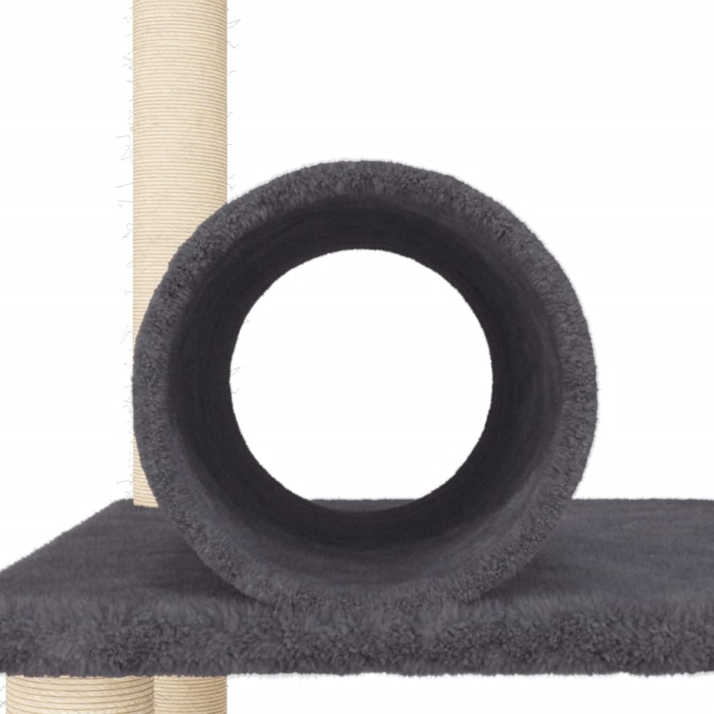 Kissan Kiipeilypuu Sisal- Raapimispylväillä 136 Cm