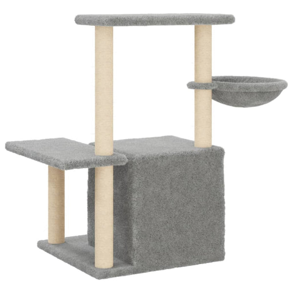 Kissan Kiipeilypuu Sisal- Raapimispylväillä 83 Cm