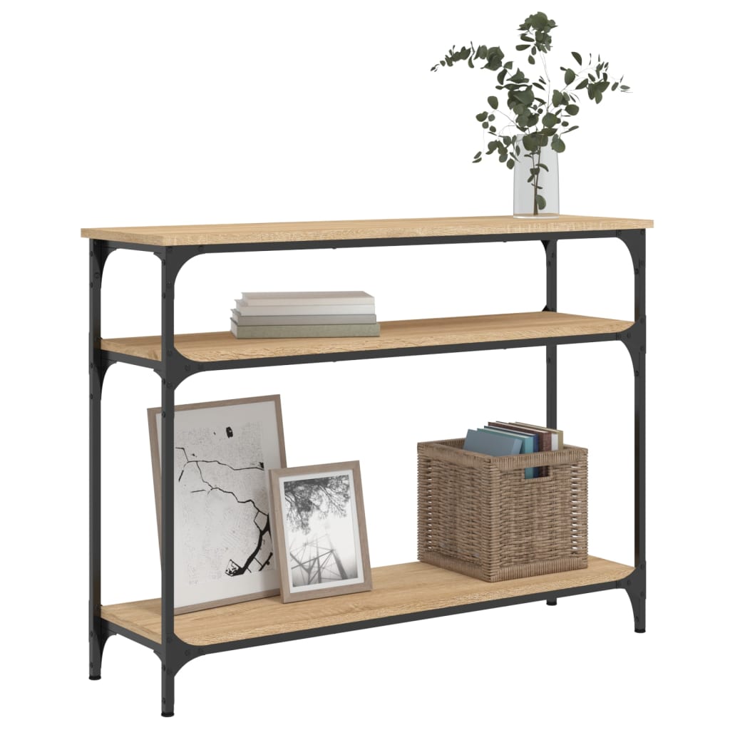 Sohvapöytä Sonoma-Tammi 100X29X75 Cm Tekninen Puu