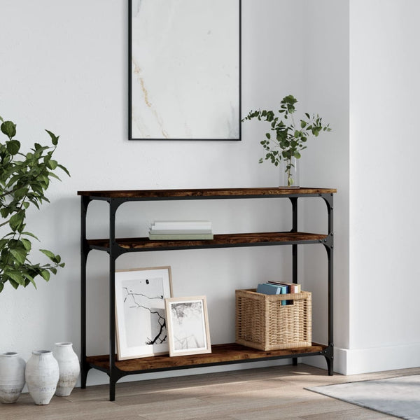 Sohvapöytä Sonoma-Tammi 100X29X75 Cm Tekninen Puu