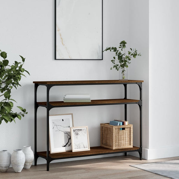 Sohvapöytä Sonoma-Tammi 100X29X75 Cm Tekninen Puu