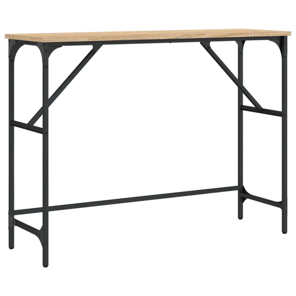 Sohvapöytä Sonoma-Tammi 100X32X75 Cm Tekninen Puu