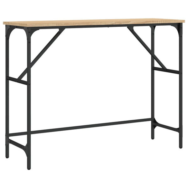 Sohvapöytä Sonoma-Tammi 100X32X75 Cm Tekninen Puu