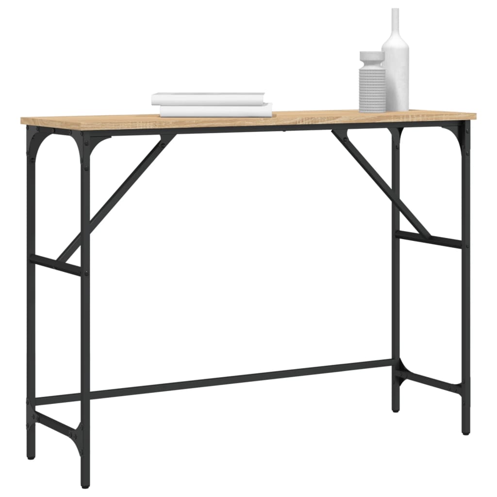 Sohvapöytä Sonoma-Tammi 100X32X75 Cm Tekninen Puu