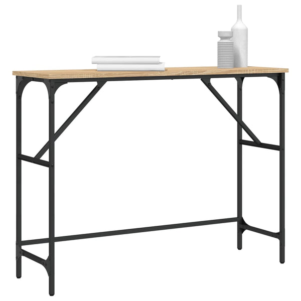 Sohvapöytä Sonoma-Tammi 100X32X75 Cm Tekninen Puu