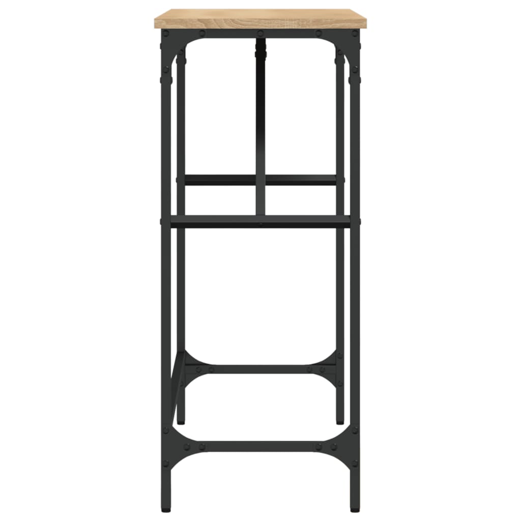 Sohvapöytä Sonoma-Tammi 100X32X75 Cm Tekninen Puu