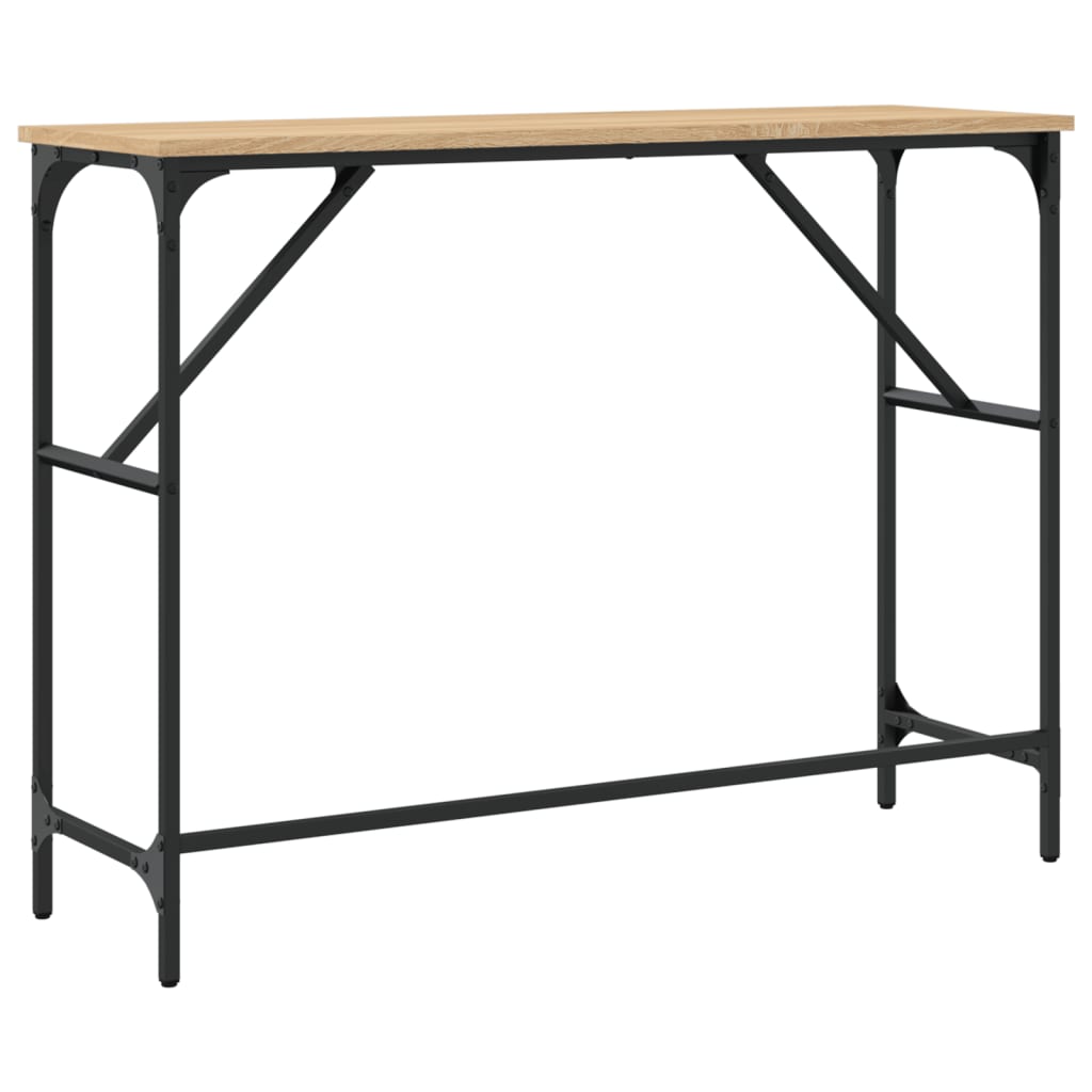 Sohvapöytä Sonoma-Tammi 100X32X75 Cm Tekninen Puu