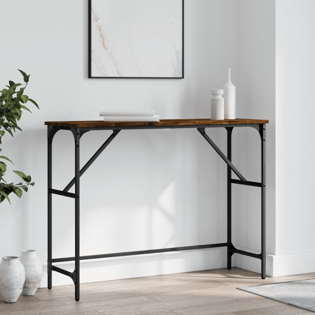 Sohvapöytä Sonoma-Tammi 100X32X75 Cm Tekninen Puu