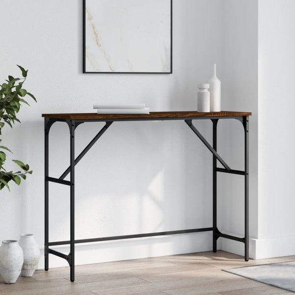 Sohvapöytä Sonoma-Tammi 100X32X75 Cm Tekninen Puu