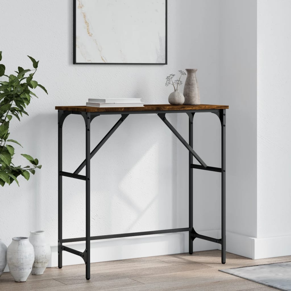 Sohvapöytä Sonoma-Tammi 100X32X75 Cm Tekninen Puu