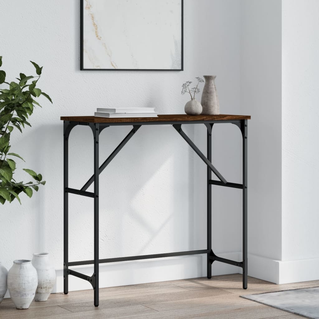 Sohvapöytä Sonoma-Tammi 100X32X75 Cm Tekninen Puu