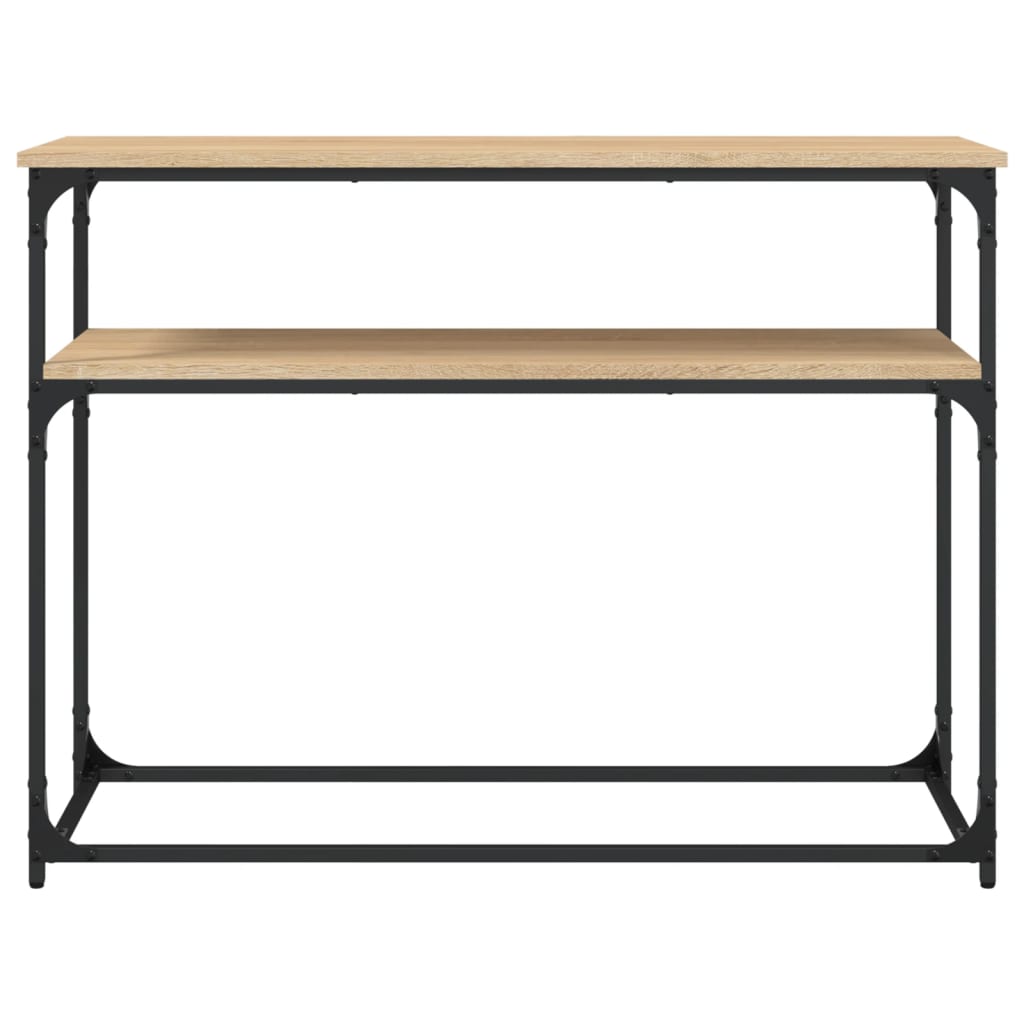 Sohvapöytä Sonoma-Tammi 100X35,5X75 Cm Tekninen Puu