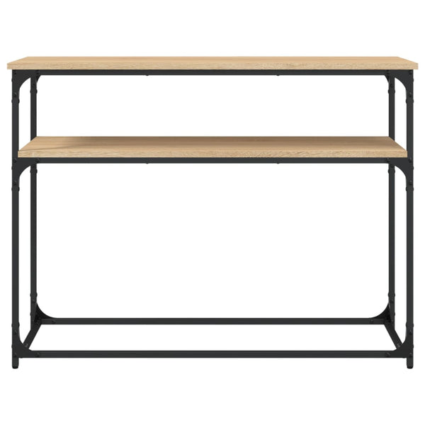 Sohvapöytä Sonoma-Tammi 100X35,5X75 Cm Tekninen Puu