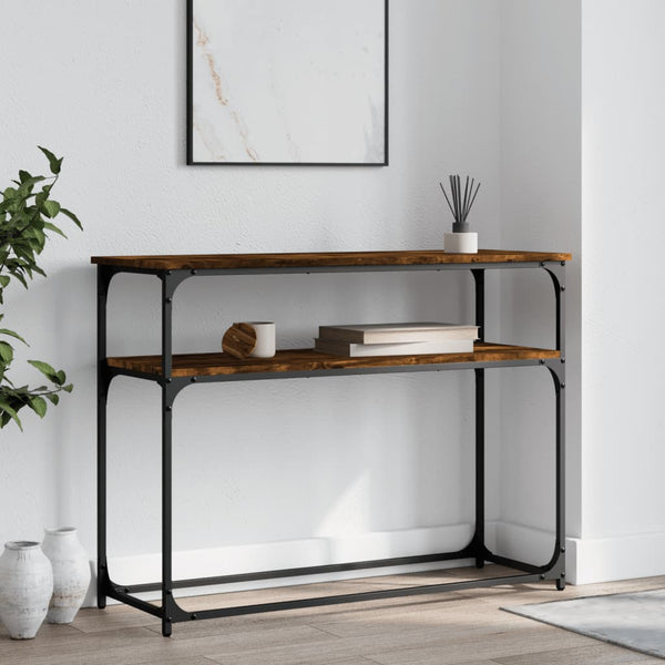 Sohvapöytä Sonoma-Tammi 100X35,5X75 Cm Tekninen Puu