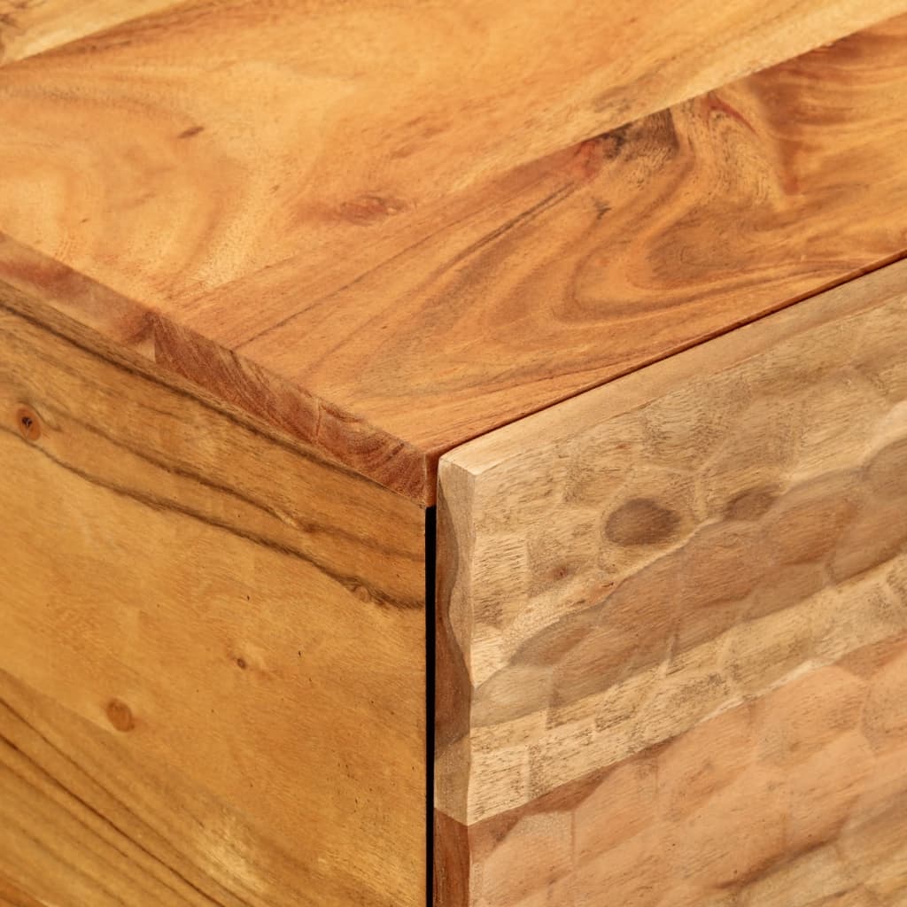 Sohvapöytä 100X54X40 Cm Täysi Akasiapuu