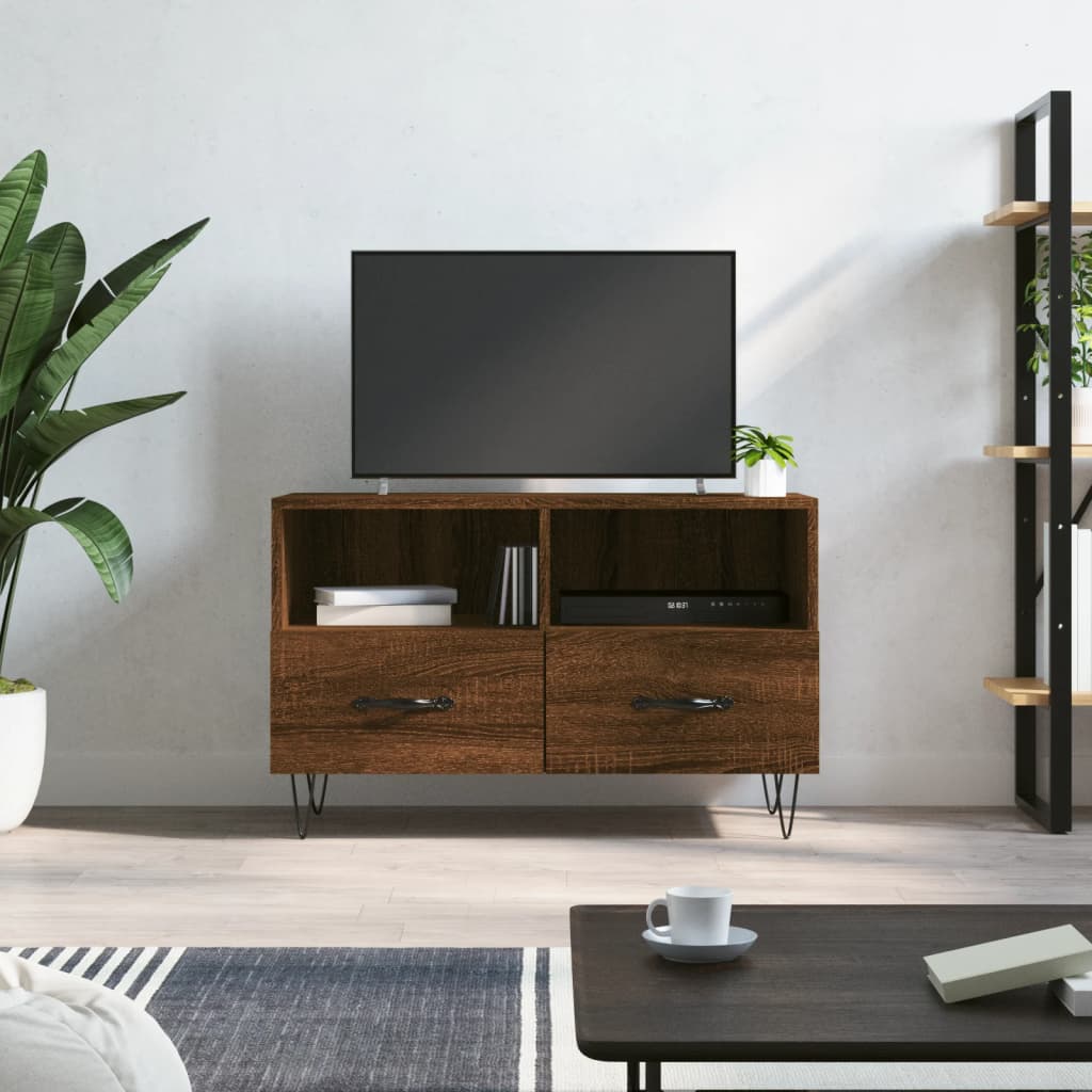 Tv-Taso 80X36X50 Cm Tekninen Puu