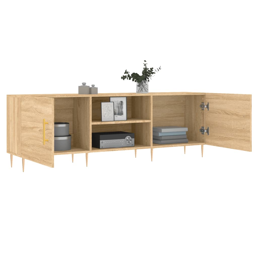 Tv-Taso Sonoma-Tammi 150X30X50 Cm Tekninen Puu