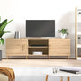Tv-Taso Sonoma-Tammi 150X30X50 Cm Tekninen Puu