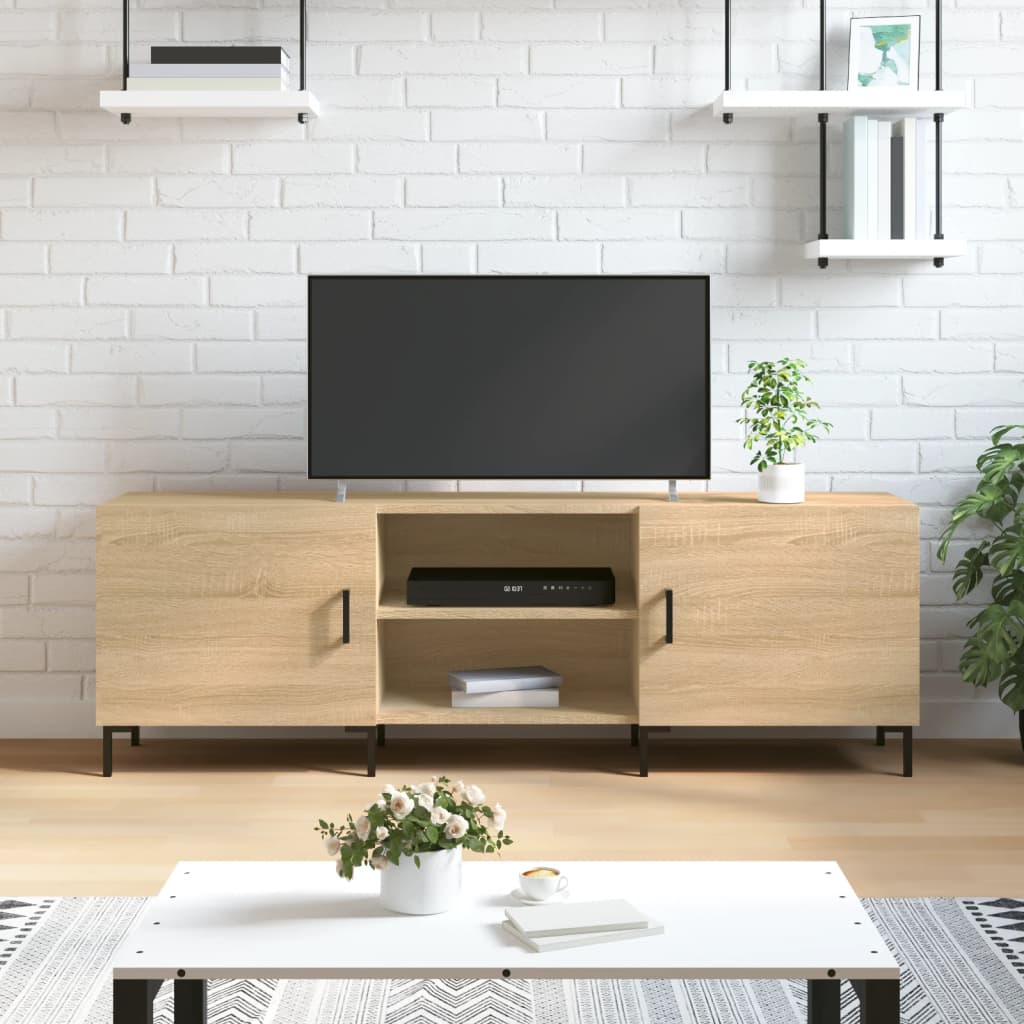 Tv-Taso Sonoma-Tammi 150X30X50 Cm Tekninen Puu