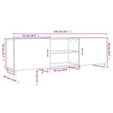 Tv-Taso 150X30X50 Cm Tekninen Puu
