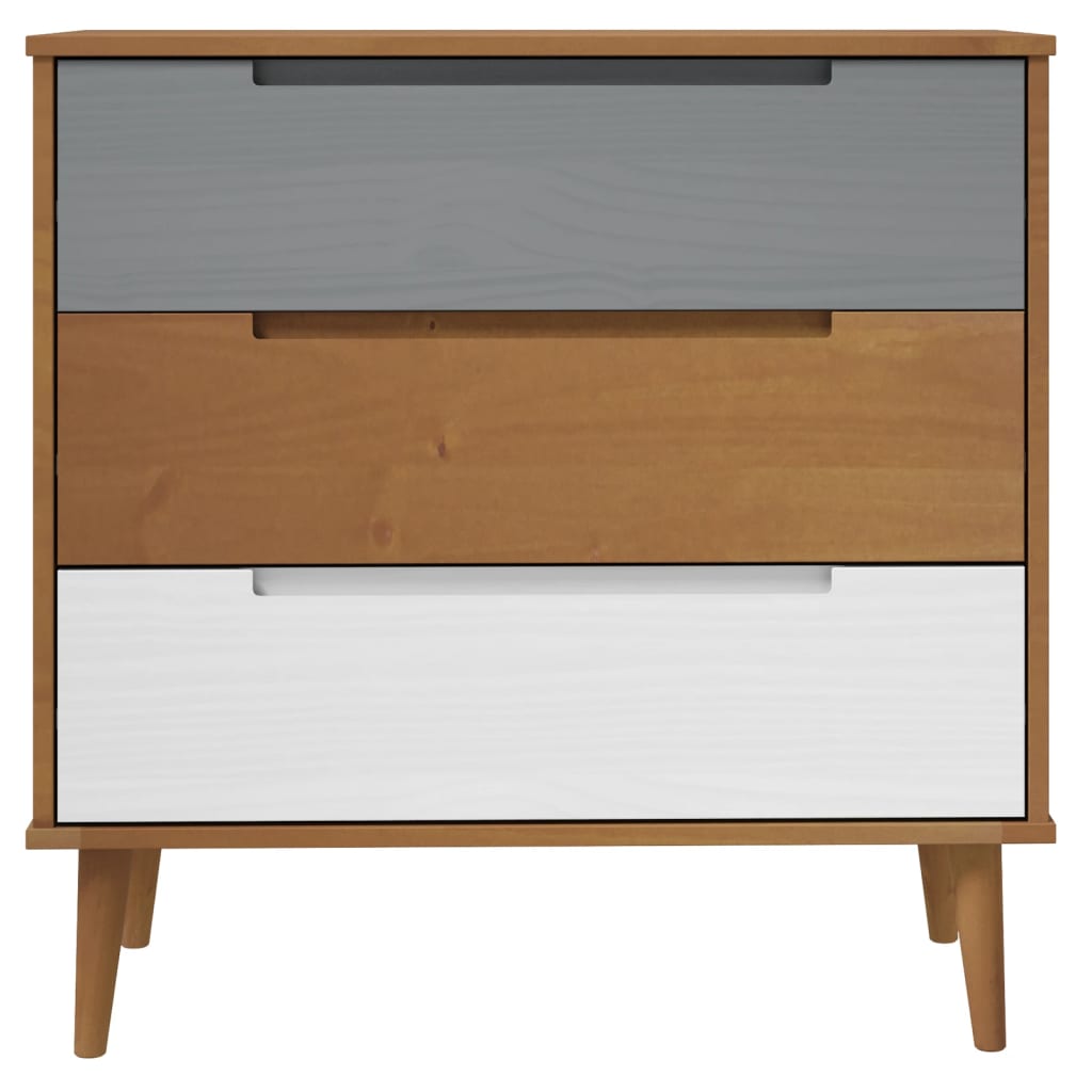 Kaappi Molde 80X40X80 Cm Täysi Mänty