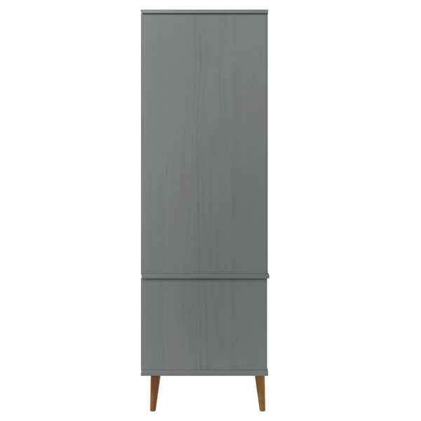 Vaatekaappi Molde 90X55X175 Cm Täysi Mänty