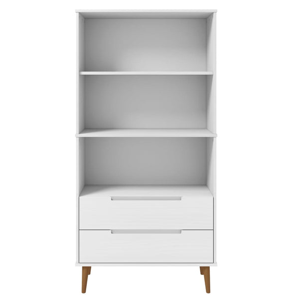 Kirjahylly Molde 85X35X170,5 Cm Täysi Mänty