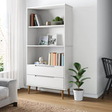 Kirjahylly Molde 85X35X170,5 Cm Täysi Mänty