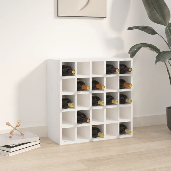 Viinikaappi 62X25X62 Cm Täysi Mänty